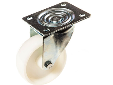 Teplovzdorné nerezové polyamidové pojezdové kolo 3470-LTW 080 P62 INOX