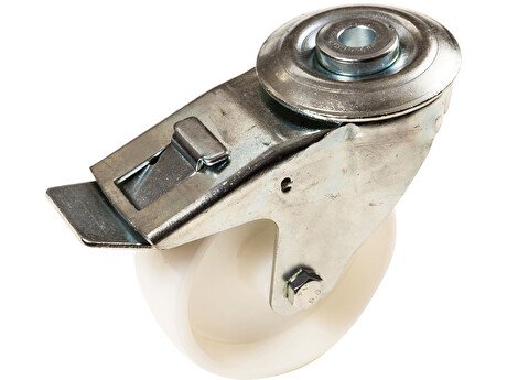 Teplovzdorné nerezové polyamidové pojezdové kolo 3477-LTW 080 P30 INOX