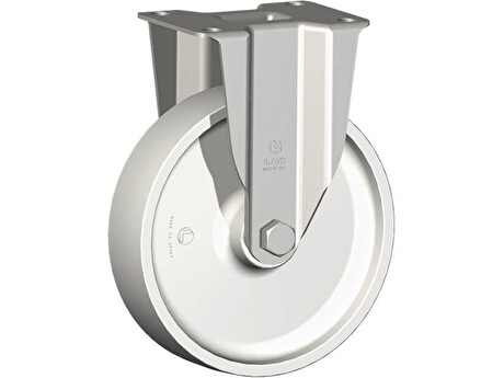 Nerezové polyamidové pojezdové kolo 33727-POLINYL 100 INOX40