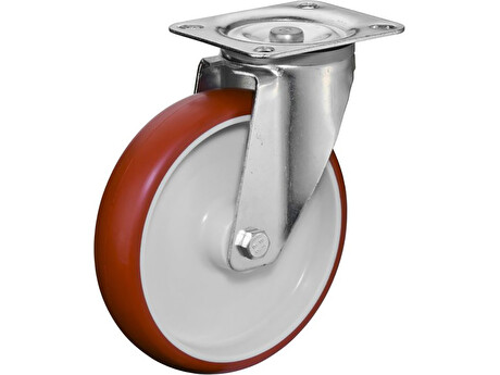 Transportní polyuretanové pojezdové kolo 3470-UNR 200 P63