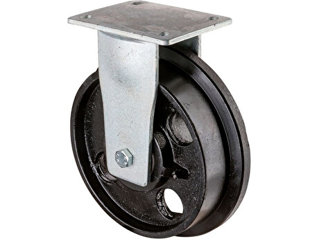 Průmyslové litinové pojezdové kolo s nákolkem RR110.C65.151