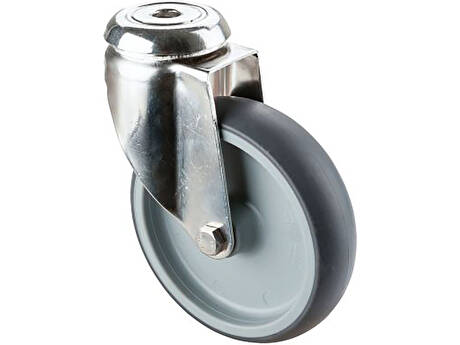 Nerezové pryžové pojezdové kolo G101.A80.126